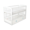 Tremmeseng med Skuffe til baby Stjerner  MAXI Stjerner