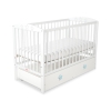 Tremmeseng med Skuffe til baby Stjerner  MAXI Stjerner