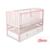 Tremmeseng med Skuffe til baby Stjerner  MAXI Stjerner