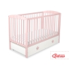 Tremmeseng med Skuffe til baby Stjerner  MAXI Stjerner