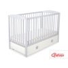 Tremmeseng med Skuffe til baby Stjerner  MAXI Stjerner