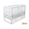 Tremmeseng med Skuffe til baby Stjerner  MAXI Stjerner