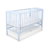 Tremmeseng med Skuffe til baby Stjerner  STANDARD Stjerner