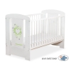 Tremmeseng til baby Chic  Hvid
