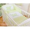 Universel sengerand til babyseng - Little Prince/Princess  Grøn