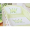Universel sengerand til babyseng - Little Prince/Princess  Grøn