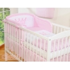 Universel sengerand til babyseng - Little Prince/Princess  Lyserød Pink
