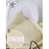 Vintage babykurv  Hvid Beige Christine