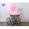 Vintage babykurv  Lyserød Pink Victoria