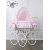Vintage babykurv  Lyserød Pink Victoria