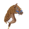 Hobby Horse brun hvid pinto Amerikansk Mustang