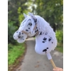 Hobby Horse Kæphest Hvid med svart pletter