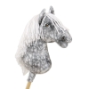 Kæphest Dapple Grey med Hvid Manke