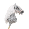 Kæphest Dapple Grey med Hvid Manke