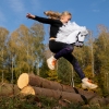 Kæphest Hvid med Grime og Tøjler