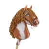 Kæphest Tobiano med Brun Manke
