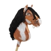 Kæphest Tobiano Sort Manke Hobby Horse