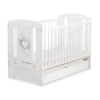 Babysenge Chic med Skuffe 120x60cm