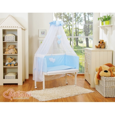 Beistellbett Komplett für Junge - Blau