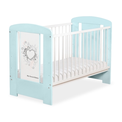 Baby tremmeseng 120x60cm Chic  Blå