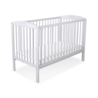 Baby tremmeseng 120x60cm Little Prince/Princess  Grå