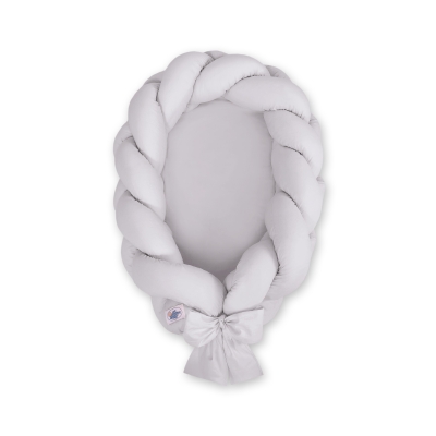 Babynest Flettet 2in1 Sengerand Knot