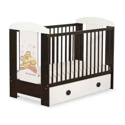 Babyseng med Skuffe Bamse Barnaba  MAXI