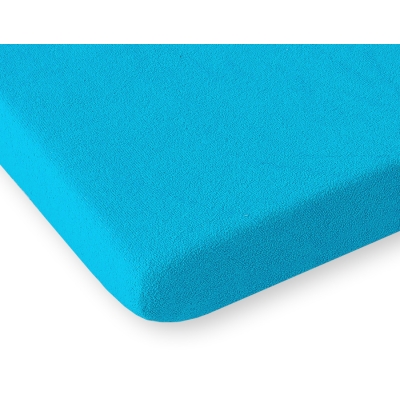 Babysengelagen lavet af frotté Babyseng  140x70cm  Turkis