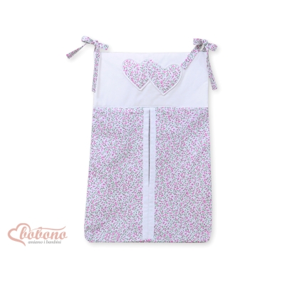 Blepose - Hanging Hearts  Lyserød Pink Blomstereng Blomster