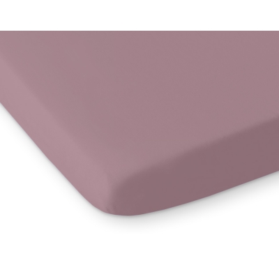 Bomuldslagen til tremmeseng 120x60cm  Hvid Pastel Violet Bomuld