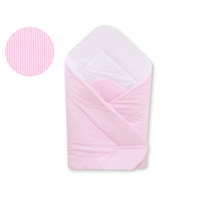 Bomuldssvøb  Lyserød Pink Striber
