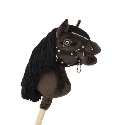 Dark Bay Kæphest Hobby Horse A4 Premium