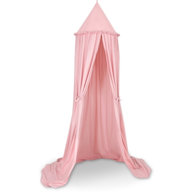 Hængegardiner Sengehimmel til børneværelset Støvet Pink