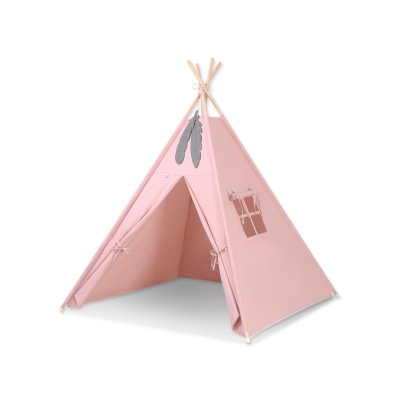 Indianer Tipi Telt til Børn   Støvet Pink