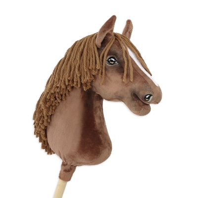 Kæphest Mørk Kastanje Hobby Horse A3