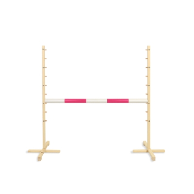 Klassisk Spring Til Kæpheste 120 cm Lyserød Pink