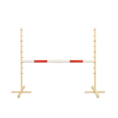 Klassisk Spring Til Kæpheste 160 cm x 120 cm Rød