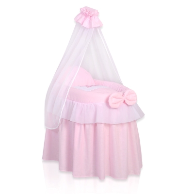 Kurv til dukke  Lyserød Pink