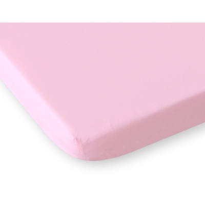 Lagen lavet af bomuld for tremmeseng 120x60cm  Lyserød Pink Bomuld