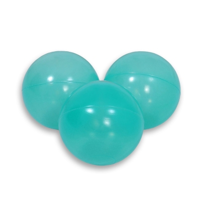 Legebolde af plastik  Gennemsigtig Aqua
