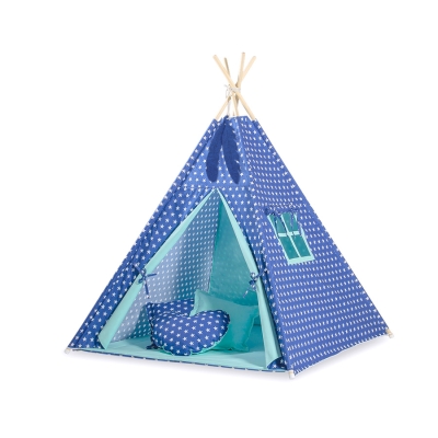 Legesæt med tipi telt