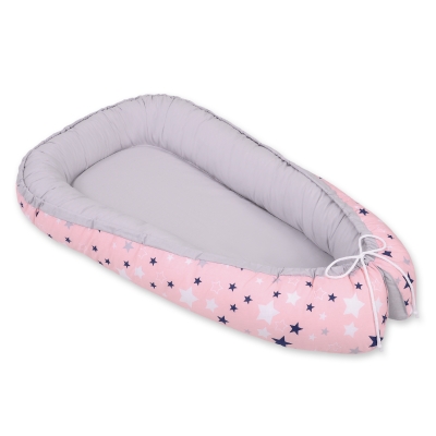 Rede til baby  Blå Lyserød Grå Pink Stjerner