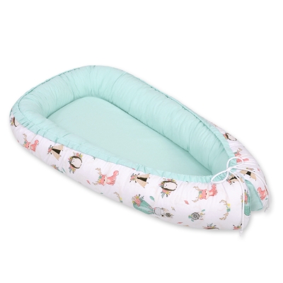 Rede til baby  Mint Beige Ræve