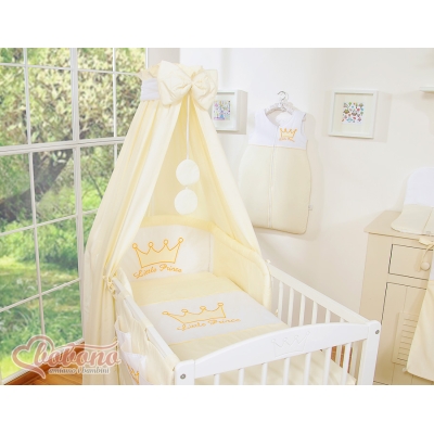 Sengehimmel til babyseng lavet af stof - Little Prince/Princess  Enfelben Bomuld