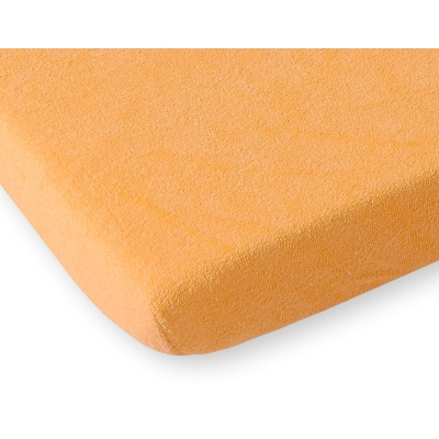 Sengelagen af frotté  Orange