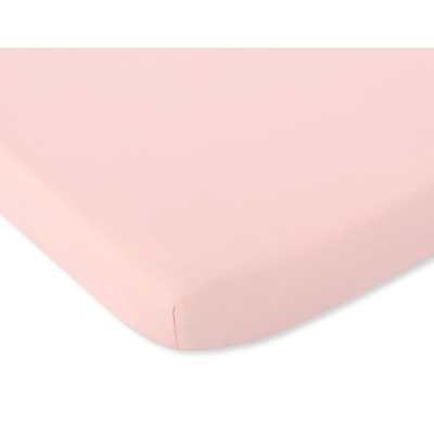 Sengelagen til babyseng 120x60cm  Bomuld Pulverrosa