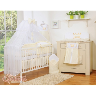 Sengesæt i bomuld til baby - Little Prince/Princess Enfelben
