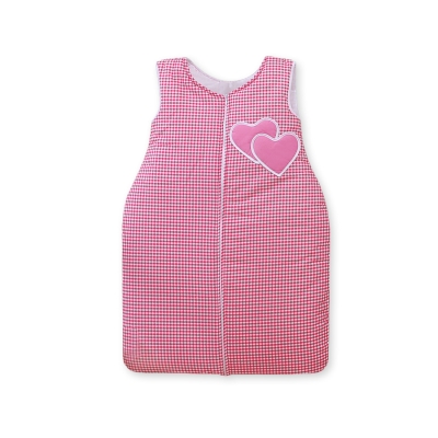 Sovepose til baby  Lyserød Pink Ternet