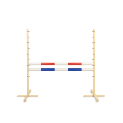 Spring Til Kæpheste 120 cm 2x Bom 50mm Rød
