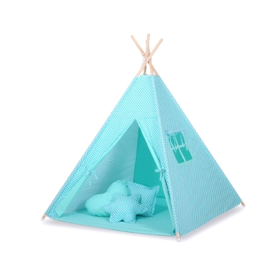 Teltsæt Tipi Telt Børn  Mint